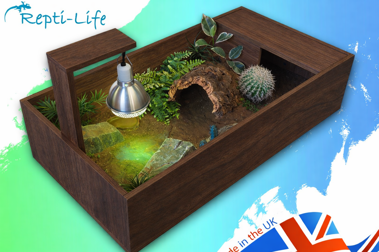 Tortoise Table - 48x24x10 - Walnut